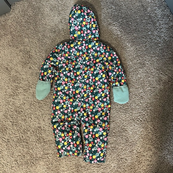 baby boden floral bunting snowsuit 18-24months - Picture 3 of 4